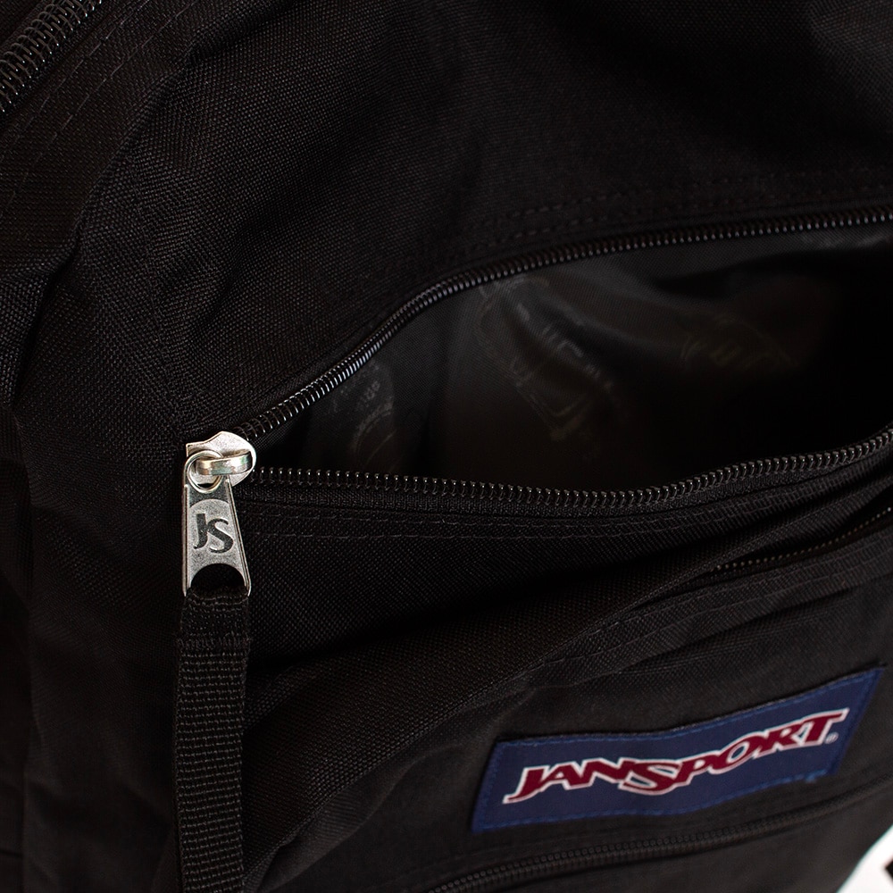 Classic Oregon O, JanSport, Black, Backpack, Polyester, Accessories, Unisex, L2, Big Student, 952432